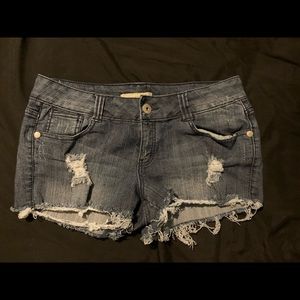 Women’s Paris blues shorts